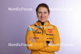 23.11.2023, Oestersund, Sweden, (SWE): Janina Hettich-Walz (GER) - IBU World Cup Biathlon, photoshooting, Oestersund (SWE). www.nordicfocus.com. © Manzoni/NordicFocus. Every downloaded picture is fee-liable.