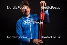 28.11.2023, Oestersund, Sweden, (SWE): Apostolos Angelis (GRE) - IBU World Cup Biathlon, photoshooting, Oestersund (SWE). www.nordicfocus.com. © Manzoni/NordicFocus. Every downloaded picture is fee-liable.