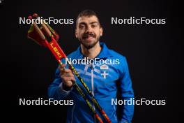 28.11.2023, Oestersund, Sweden, (SWE): Nikolaos Tsourekas (GRE) - IBU World Cup Biathlon, photoshooting, Oestersund (SWE). www.nordicfocus.com. © Manzoni/NordicFocus. Every downloaded picture is fee-liable.