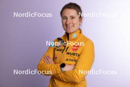 23.11.2023, Oestersund, Sweden, (SWE): Janina Hettich-Walz (GER) - IBU World Cup Biathlon, photoshooting, Oestersund (SWE). www.nordicfocus.com. © Manzoni/NordicFocus. Every downloaded picture is fee-liable.