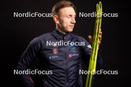 24.11.2023, Oestersund, Sweden, (SWE): Bogdan Tsymbal (UKR) - IBU World Cup Biathlon, photoshooting, Oestersund (SWE). www.nordicfocus.com. © Manzoni/NordicFocus. Every downloaded picture is fee-liable.