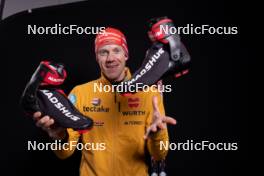 23.11.2023, Oestersund, Sweden, (SWE): Roman Rees (GER) - IBU World Cup Biathlon, photoshooting, Oestersund (SWE). www.nordicfocus.com. © Manzoni/NordicFocus. Every downloaded picture is fee-liable.