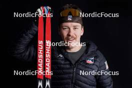 07.12.2023, Oestersund, Sweden (SWE): Ben Ogden (USA) - FIS world cup cross-country, photoshooting, Oestersund (SWE). www.nordicfocus.com. © Modica/NordicFocus. Every downloaded picture is fee-liable.