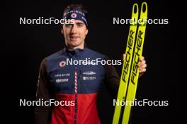 27.11.2023, Oestersund, Sweden, (SWE): Sean Doherty (USA) - IBU World Cup Biathlon, photoshooting, Oestersund (SWE). www.nordicfocus.com. © Manzoni/NordicFocus. Every downloaded picture is fee-liable.