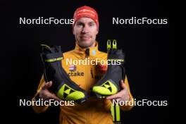 23.11.2023, Oestersund, Sweden, (SWE): Johannes Kuehn (GER) - IBU World Cup Biathlon, photoshooting, Oestersund (SWE). www.nordicfocus.com. © Manzoni/NordicFocus. Every downloaded picture is fee-liable.