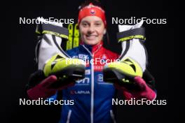 23.11.2023, Oestersund, Sweden, (SWE): Maria Remenova (SVK) - IBU World Cup Biathlon, photoshooting, Oestersund (SWE). www.nordicfocus.com. © Manzoni/NordicFocus. Every downloaded picture is fee-liable.