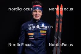 23.11.2023, Oestersund, Sweden, (SWE): Tommaso Giacomel (ITA) - IBU World Cup Biathlon, photoshooting, Oestersund (SWE). www.nordicfocus.com. © Manzoni/NordicFocus. Every downloaded picture is fee-liable.