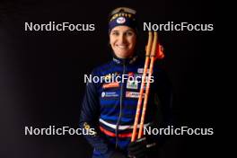 27.11.2023, Oestersund, Sweden, (SWE): Julia Simon (FRA) - IBU World Cup Biathlon, photoshooting, Oestersund (SWE). www.nordicfocus.com. © Manzoni/NordicFocus. Every downloaded picture is fee-liable.