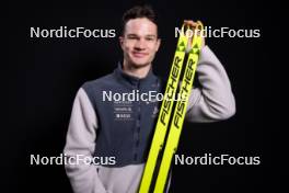 23.11.2023, Oestersund, Sweden, (SWE): Niklas Hartweg (SUI) - IBU World Cup Biathlon, photoshooting, Oestersund (SWE). www.nordicfocus.com. © Manzoni/NordicFocus. Every downloaded picture is fee-liable.