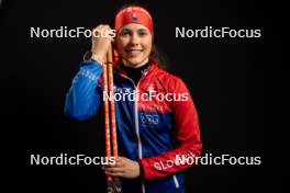 27.11.2023, Oestersund, Sweden, (SWE): Ema Kapustova (SVK) - IBU World Cup Biathlon, photoshooting, Oestersund (SWE). www.nordicfocus.com. © Manzoni/NordicFocus. Every downloaded picture is fee-liable.