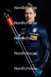 07.12.2023, Oestersund, Sweden (SWE): Davide Graz (ITA) - FIS world cup cross-country, photoshooting, Oestersund (SWE). www.nordicfocus.com. © Modica/NordicFocus. Every downloaded picture is fee-liable.