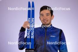 24.11.2023, Oestersund, Sweden, (SWE): Alexandr Mukhin (KAZ) - IBU World Cup Biathlon, photoshooting, Oestersund (SWE). www.nordicfocus.com. © Manzoni/NordicFocus. Every downloaded picture is fee-liable.