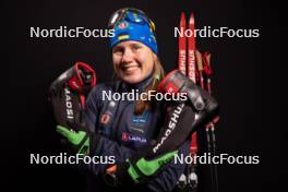 24.11.2023, Oestersund, Sweden, (SWE): Anastasiya Merkushyna (UKR) - IBU World Cup Biathlon, photoshooting, Oestersund (SWE). www.nordicfocus.com. © Manzoni/NordicFocus. Every downloaded picture is fee-liable.