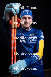 23.11.2023, Oestersund, Sweden, (SWE): Malte Stefansson (SWE) - IBU World Cup Biathlon, photoshooting, Oestersund (SWE). www.nordicfocus.com. © Manzoni/NordicFocus. Every downloaded picture is fee-liable.