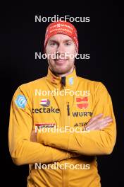 23.11.2023, Oestersund, Sweden, (SWE): Johannes Kuehn (GER) - IBU World Cup Biathlon, photoshooting, Oestersund (SWE). www.nordicfocus.com. © Manzoni/NordicFocus. Every downloaded picture is fee-liable.