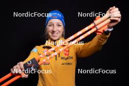 23.11.2023, Oestersund, Sweden, (SWE): Franziska Preuss (GER) - IBU World Cup Biathlon, photoshooting, Oestersund (SWE). www.nordicfocus.com. © Manzoni/NordicFocus. Every downloaded picture is fee-liable.