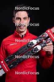 23.11.2023, Oestersund, Sweden, (SWE): Trevor Kiers (CAN) - IBU World Cup Biathlon, photoshooting, Oestersund (SWE). www.nordicfocus.com. © Manzoni/NordicFocus. Every downloaded picture is fee-liable.