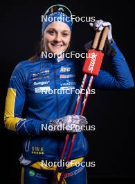 23.11.2023, Oestersund, Sweden, (SWE): Stina Nilsson (SWE) - IBU World Cup Biathlon, photoshooting, Oestersund (SWE). www.nordicfocus.com. © Manzoni/NordicFocus. Every downloaded picture is fee-liable.