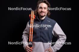 23.11.2023, Oestersund, Sweden, (SWE): Jeremy Finello (SUI) - IBU World Cup Biathlon, photoshooting, Oestersund (SWE). www.nordicfocus.com. © Manzoni/NordicFocus. Every downloaded picture is fee-liable.