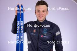 24.11.2023, Oestersund, Sweden, (SWE): Anton Dudchenko (UKR) - IBU World Cup Biathlon, photoshooting, Oestersund (SWE). www.nordicfocus.com. © Manzoni/NordicFocus. Every downloaded picture is fee-liable.