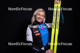 23.11.2023, Oestersund, Sweden, (SWE): Regina Ermits (EST) - IBU World Cup Biathlon, photoshooting, Oestersund (SWE). www.nordicfocus.com. © Manzoni/NordicFocus. Every downloaded picture is fee-liable.