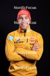 23.11.2023, Oestersund, Sweden, (SWE): David Zobel (GER) - IBU World Cup Biathlon, photoshooting, Oestersund (SWE). www.nordicfocus.com. © Manzoni/NordicFocus. Every downloaded picture is fee-liable.