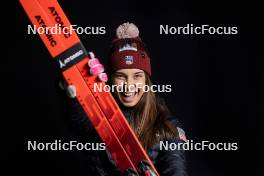 07.12.2023, Oestersund, Sweden (SWE): Julia Kern (USA) - FIS world cup cross-country, photoshooting, Oestersund (SWE). www.nordicfocus.com. © Modica/NordicFocus. Every downloaded picture is fee-liable.