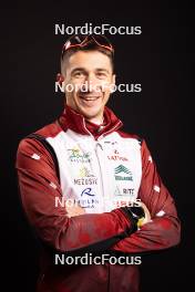 24.11.2023, Oestersund, Sweden, (SWE): Andrejs Rastorgujevs (LAT) - IBU World Cup Biathlon, photoshooting, Oestersund (SWE). www.nordicfocus.com. © Manzoni/NordicFocus. Every downloaded picture is fee-liable.