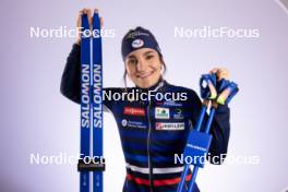 27.11.2023, Oestersund, Sweden, (SWE): Gilonne Guigonnat (FRA) - IBU World Cup Biathlon, photoshooting, Oestersund (SWE). www.nordicfocus.com. © Manzoni/NordicFocus. Every downloaded picture is fee-liable.