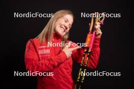 28.11.2023, Oestersund, Sweden, (SWE): Emma Lunder (CAN) - IBU World Cup Biathlon, photoshooting, Oestersund (SWE). www.nordicfocus.com. © Manzoni/NordicFocus. Every downloaded picture is fee-liable.