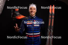 27.11.2023, Oestersund, Sweden, (SWE): Emilien Jacquelin (FRA) - IBU World Cup Biathlon, photoshooting, Oestersund (SWE). www.nordicfocus.com. © Manzoni/NordicFocus. Every downloaded picture is fee-liable.