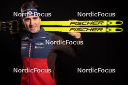 27.11.2023, Oestersund, Sweden, (SWE): Sean Doherty (USA) - IBU World Cup Biathlon, photoshooting, Oestersund (SWE). www.nordicfocus.com. © Manzoni/NordicFocus. Every downloaded picture is fee-liable.