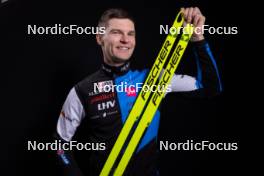 23.11.2023, Oestersund, Sweden, (SWE): Rene Zahkna (EST) - IBU World Cup Biathlon, photoshooting, Oestersund (SWE). www.nordicfocus.com. © Manzoni/NordicFocus. Every downloaded picture is fee-liable.