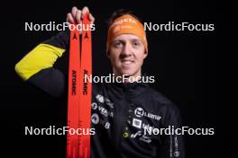 23.11.2023, Oestersund, Sweden, (SWE): Miha Dovzan (SLO) - IBU World Cup Biathlon, photoshooting, Oestersund (SWE). www.nordicfocus.com. © Manzoni/NordicFocus. Every downloaded picture is fee-liable.