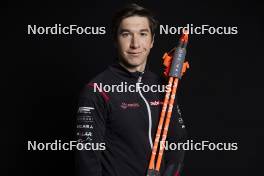 07.12.2023, Oestersund, Sweden (SWE): Xavier Mckeever (CAN) - FIS world cup cross-country, photoshooting, Oestersund (SWE). www.nordicfocus.com. © Modica/NordicFocus. Every downloaded picture is fee-liable.