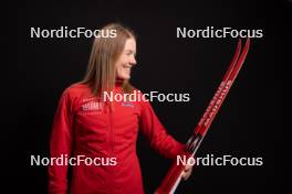 28.11.2023, Oestersund, Sweden, (SWE): Emma Lunder (CAN) - IBU World Cup Biathlon, photoshooting, Oestersund (SWE). www.nordicfocus.com. © Manzoni/NordicFocus. Every downloaded picture is fee-liable.