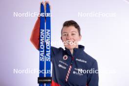 27.11.2023, Oestersund, Sweden, (SWE): Jackie Garso (USA) - IBU World Cup Biathlon, photoshooting, Oestersund (SWE). www.nordicfocus.com. © Manzoni/NordicFocus. Every downloaded picture is fee-liable.