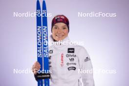 24.11.2023, Oestersund, Sweden, (SWE): Juni Arnekleiv (NOR) - IBU World Cup Biathlon, photoshooting, Oestersund (SWE). www.nordicfocus.com. © Manzoni/NordicFocus. Every downloaded picture is fee-liable.