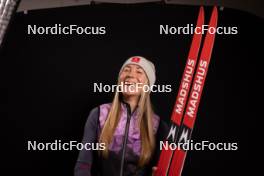 27.11.2023, Oestersund, Sweden, (SWE): Alla Ghilenko (MDA) - IBU World Cup Biathlon, photoshooting, Oestersund (SWE). www.nordicfocus.com. © Manzoni/NordicFocus. Every downloaded picture is fee-liable.