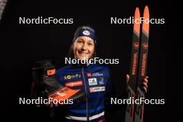 27.11.2023, Oestersund, Sweden, (SWE): Chloe Chevalier (FRA) - IBU World Cup Biathlon, photoshooting, Oestersund (SWE). www.nordicfocus.com. © Manzoni/NordicFocus. Every downloaded picture is fee-liable.