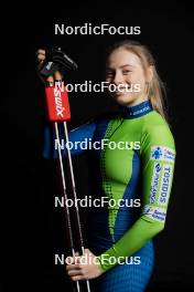 07.12.2023, Oestersund, Sweden (SWE): Anja Mandeljc (SLO) - FIS world cup cross-country, photoshooting, Oestersund (SWE). www.nordicfocus.com. © Modica/NordicFocus. Every downloaded picture is fee-liable.