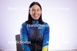 23.11.2023, Oestersund, Sweden, (SWE): Anastassiya Kondratyeva (KAZ) - IBU World Cup Biathlon, photoshooting, Oestersund (SWE). www.nordicfocus.com. © Manzoni/NordicFocus. Every downloaded picture is fee-liable.