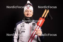 24.11.2023, Oestersund, Sweden, (SWE): Johannes Thingnes Boe (NOR) - IBU World Cup Biathlon, photoshooting, Oestersund (SWE). www.nordicfocus.com. © Manzoni/NordicFocus. Every downloaded picture is fee-liable.