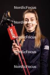 24.11.2023, Oestersund, Sweden, (SWE): Khrystyna Dmytrenko (UKR) - IBU World Cup Biathlon, photoshooting, Oestersund (SWE). www.nordicfocus.com. © Manzoni/NordicFocus. Every downloaded picture is fee-liable.