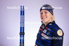 27.11.2023, Oestersund, Sweden, (SWE): Sophie Chauveau (FRA) - IBU World Cup Biathlon, photoshooting, Oestersund (SWE). www.nordicfocus.com. © Manzoni/NordicFocus. Every downloaded picture is fee-liable.