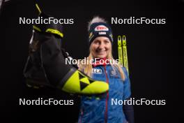 28.11.2023, Oestersund, Sweden, (SWE): Lisa Theresa Hauser (AUT) - IBU World Cup Biathlon, photoshooting, Oestersund (SWE). www.nordicfocus.com. © Manzoni/NordicFocus. Every downloaded picture is fee-liable.