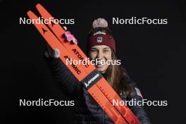 07.12.2023, Oestersund, Sweden (SWE): Julia Kern (USA) - FIS world cup cross-country, photoshooting, Oestersund (SWE). www.nordicfocus.com. © Modica/NordicFocus. Every downloaded picture is fee-liable.