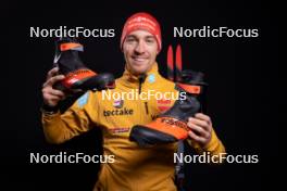 23.11.2023, Oestersund, Sweden, (SWE): David Zobel (GER) - IBU World Cup Biathlon, photoshooting, Oestersund (SWE). www.nordicfocus.com. © Manzoni/NordicFocus. Every downloaded picture is fee-liable.