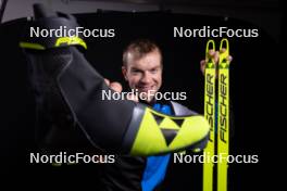 23.11.2023, Oestersund, Sweden, (SWE): Raido Raenkel (EST) - IBU World Cup Biathlon, photoshooting, Oestersund (SWE). www.nordicfocus.com. © Manzoni/NordicFocus. Every downloaded picture is fee-liable.