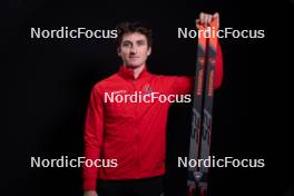 23.11.2023, Oestersund, Sweden, (SWE): Zachary Connelly (CAN) - IBU World Cup Biathlon, photoshooting, Oestersund (SWE). www.nordicfocus.com. © Manzoni/NordicFocus. Every downloaded picture is fee-liable.